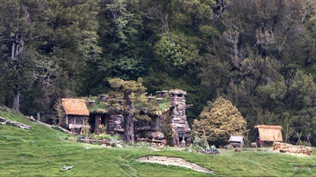 La maison de Beorn (Mikael Persbrandt) dans Le Hobbit : un voyage inattendu