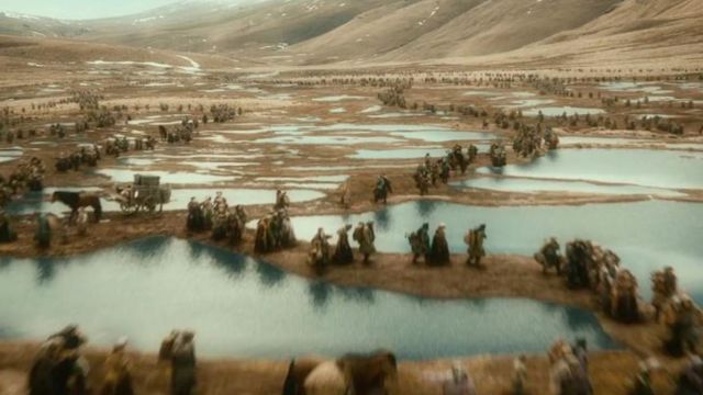 La vallée de Nokomai en Nouvelle-Zélande dans Le Hobbit : Un voyage inattendu