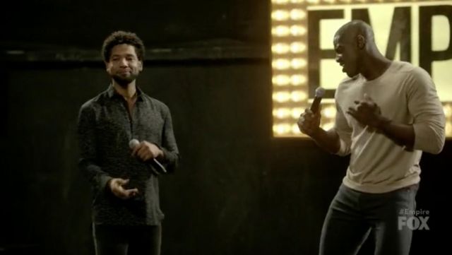 La chemise Saint Laurent de Jamal Lyon (Jussie Smollett) dans Empire S04E04
