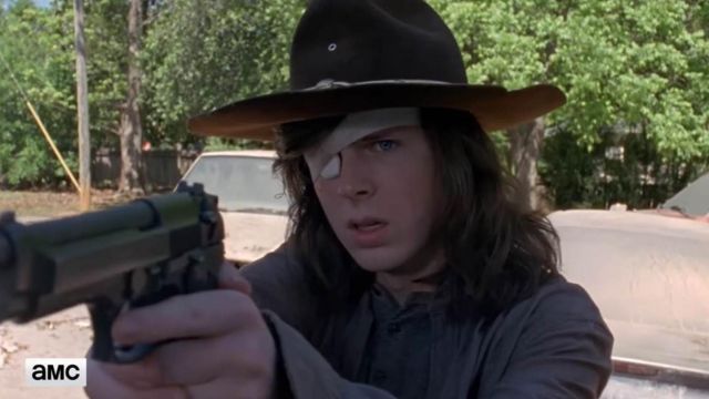 Brown Stetson Roper 4x Hat worn by Carl Grimes (Chandler Riggs) as seen in The Walking Dead S08E01