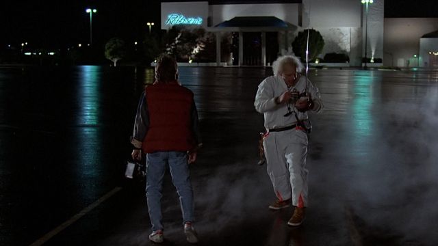Sneakers Nike Vandal High Supreme Doc Brown (Christopher Lloyd) in Back to the future