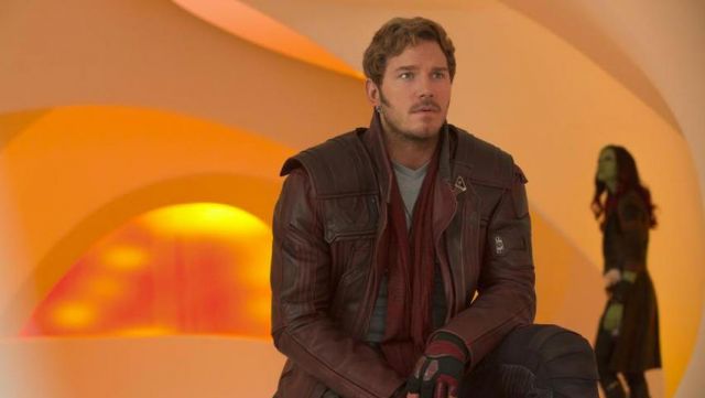 Veste portée par Peter Quill / Star-Lord (Chris Pratt) comme on le voit dans les Gardiens de la Galaxie Vol. 2