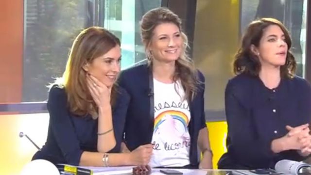 The t-shirt Jointer unicorn Sandrine Arcizet in William noon of the 07/11/2017
