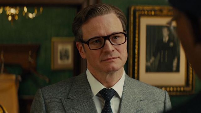 The eyeglasses of Harry Hart (Colin Firth) in Kingsman : the secret ...