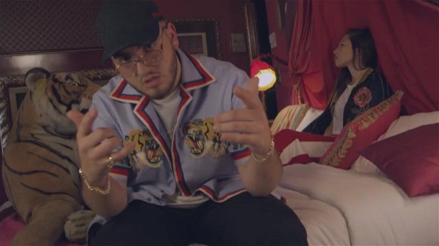 The cap Gucci Tortoz in the clip Gville Mister V