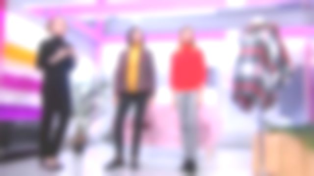 Le pantalon imprimé pied de poule conseillé dans C'est au programme du 08/11/2017