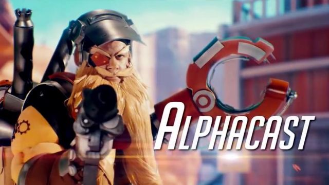 The pistol cosplay of Torbjorn (Alphacast) in the clip OVERWATCH RAP BATTLE posted by Squeezie
