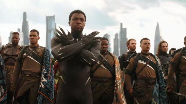 Costume for Black Panther worn by Chadwick Boseman