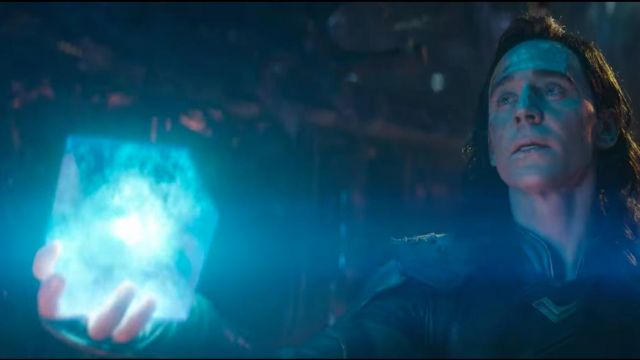 The Tesseract that holds Loki (Tom Hiddleston) in Avengers : Infinity War