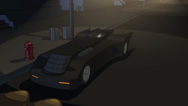 The replica of the Batmobile from Batman: The Animated Series | Spotern