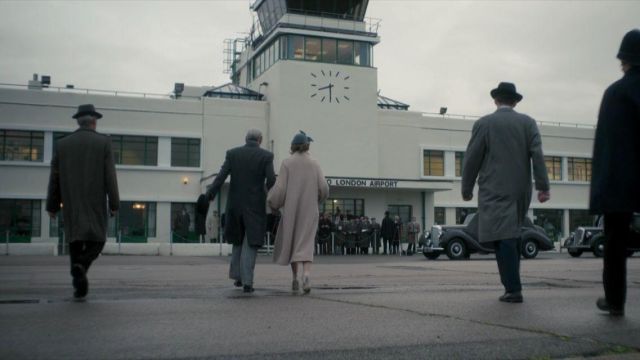 L'aéroport Art Deco de Shoreham à Brighton dans The Crown S01E09