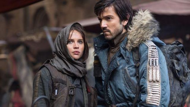 Blue Jacket worn by Cassian Andor (Diego Luna) as seen in Rogue One: A Star Wars Story