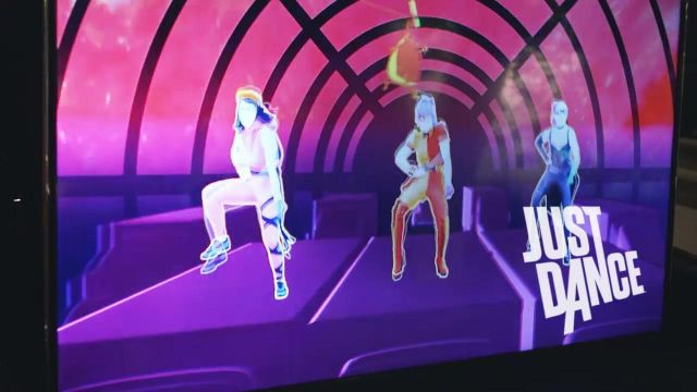 The game Just Dance 2017 in the clip The way of Bebe Rexha