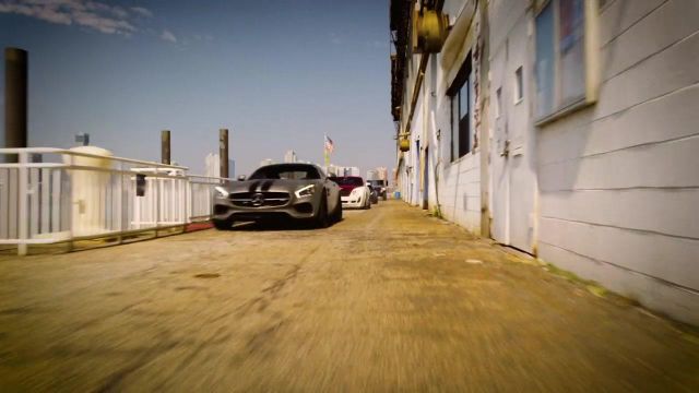 The Mercedes car 2017 AMG GTS in the clip Good Life of G-Easy and Kehlani