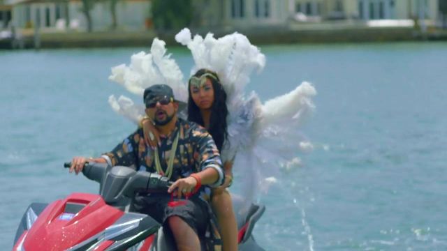 Jet ski Yamaha Waverunners VXS in the clip Body Sean Paul feat Migos