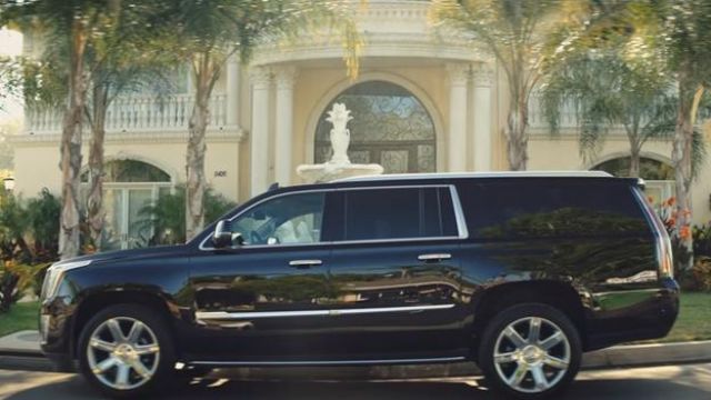 The Cadillac Escalade in the clip Know No Better Major Lazer ft. Travis Scott, Camila Cabello & Quavo