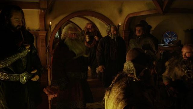 The pipe of Thorin Écu-de-Chêne (Richard Armitage) in The Hobbit : An unexpected journey