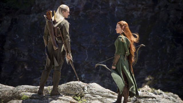 Arc de Legolas (Orlando Bloom) dans Le Hobbit: La Désolation de Smaug