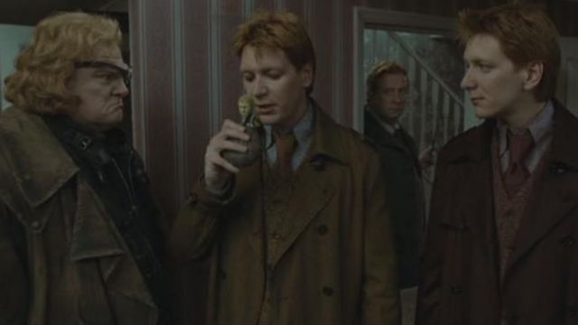 La flasque de Maugrey Fol Oeil (Brendan Gleeson) dans Harry Potter et les reliques de la mort