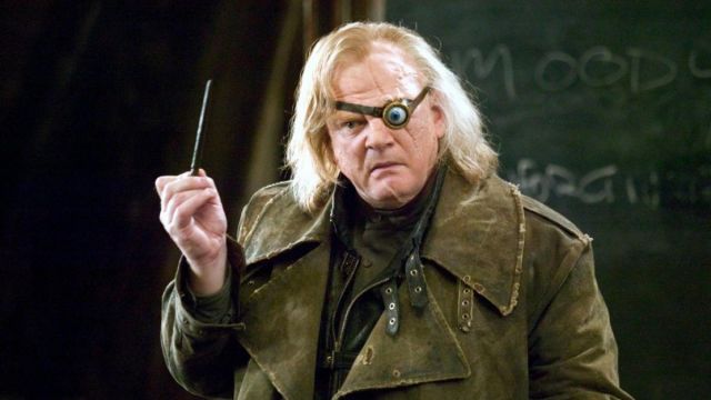 The wand "ollivander's" Alastor Maugrey Mad Eye (Brendan Gleeson) in Harry Potter and the goblet of fire