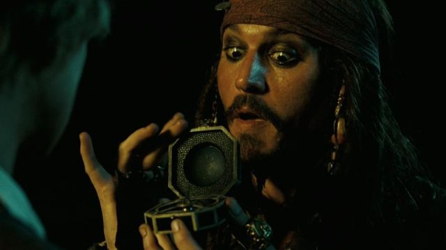 Compass Of Jack Sparrow Johnny Depp As Seen In Pirates Of The Caribbean Dead Man S Chest Spotern
