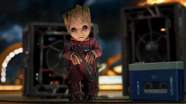Leather Jacket worn by Baby Groot as seen in Guardians of the Galaxy Vol.2
