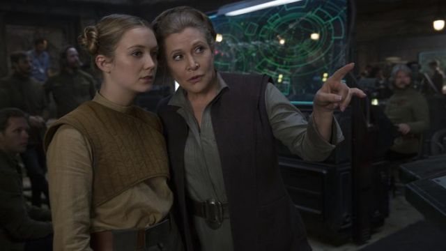 La ceinture du costume de Générale Leia Organa (Carrie Fisher) dans Star Wars VIII : Les derniers Jedi