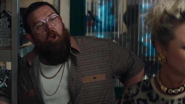 Eyeglasses Max (Nick Frost) in Tomb Raider
