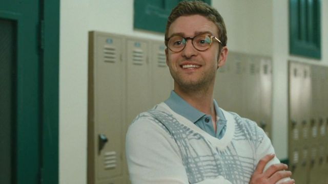 Les lunettes de vue Oliver Peoples de Scott Delacorte (Justin Timberlake) dans Bad Teacher