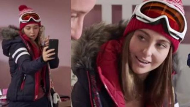 The ski jacket Jessica Moréno (Garance Teillet) in the life belongs to us S01E94