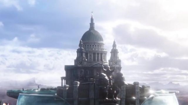 The St. Paul's Cathedral in London in Mortal Engines