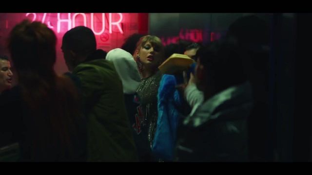 The faux-fur Diane von Furstenberg Taylor Swift in the clip End Game featuring Future and Ed Sheeran