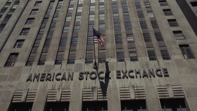 The American Stock Exchange (AMEX) in New York in Pentagon Papers / The Post
