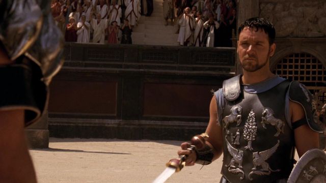 La réplique exacte du glaive de Maximus Decimus Meridius (Russel Crowe) dans Gladiator