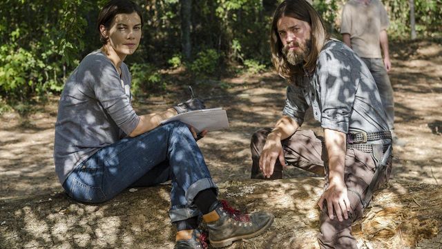 Joie | Nor­folk Boots worn by Maggie Greene (Lauren Cohan) as seen in The Walking Dead S08E04