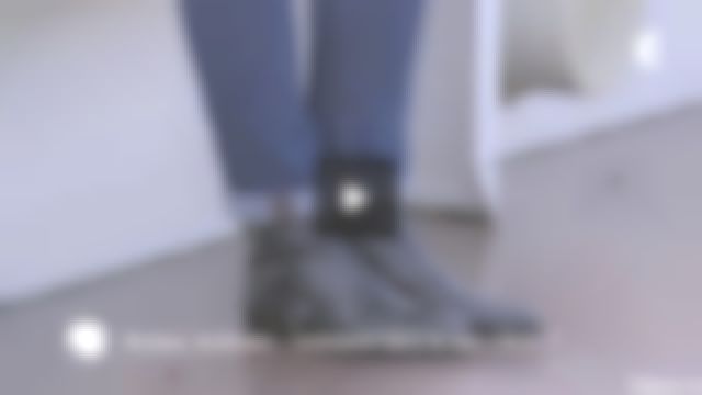 Las botas con uñas negras en cuero recomendadas por Sophie Brafman en el programa C'est au del 18/01/2018