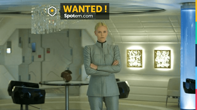 Prometheus Flamethrower Scene The chandelier in the space of Meredith Vickers (Charlize Theron) in ...