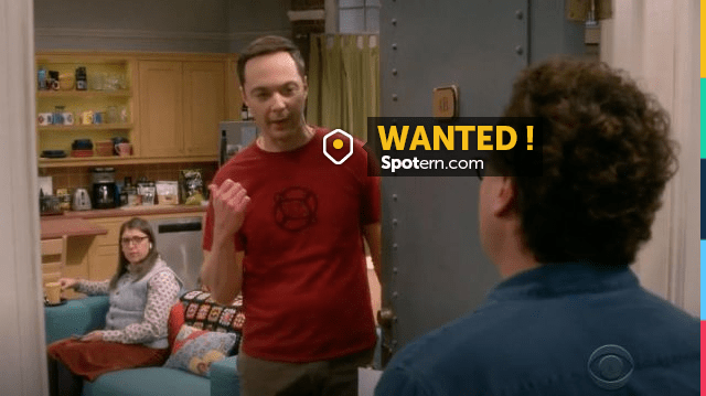 The Red T-shirt Worn By Sheldon Cooper (jim Parsons) In The Big Bang 