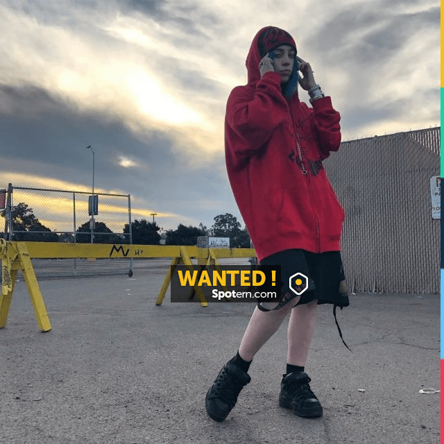 Shorts worn by Billie Eilish as seen on her In­sta­gram Ac­count @Where ...