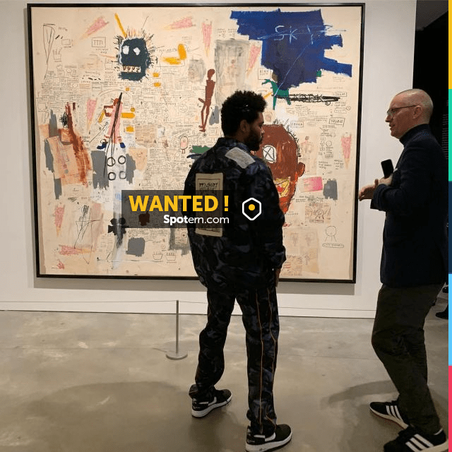 the weeknd camo jacket