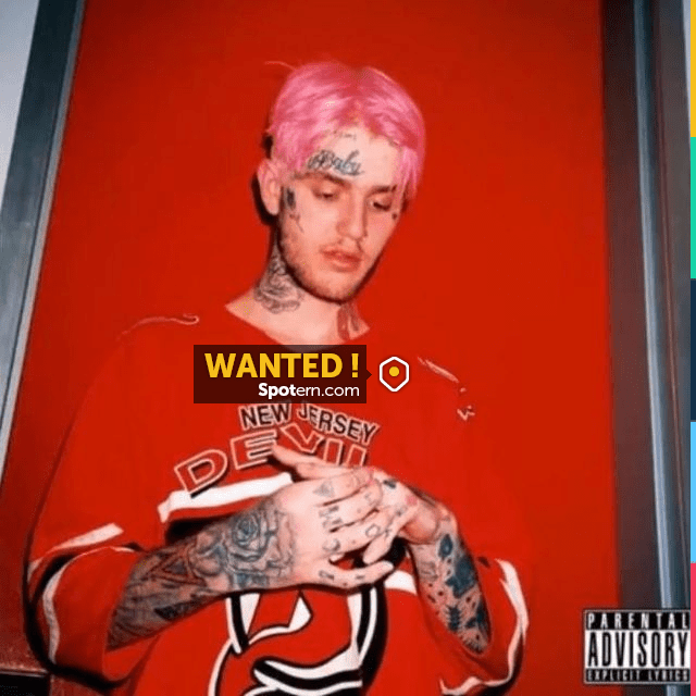 I remade the New Jersey Devils Hellboy shirt that Peep wore on the album  cover :) : r/LilPeep