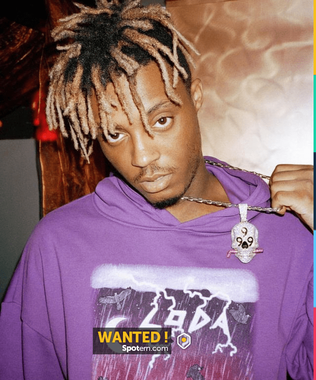 Juice Wrld Purple Hoodie