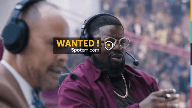 Gold Glasses Worn By Announcer Lil Rel Howery In Space Jam A New Legacy Spotern