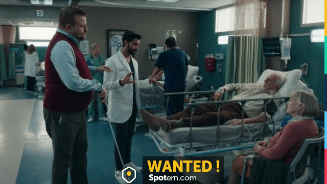 Nike White Sneakers worn by Devon Pravesh (Manish Dayal) as seen in The