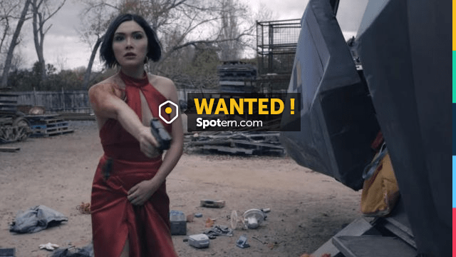 daniella pineda cowboy bebop red dress Cowboy Bebop's Daniella Pineda Responds to Critics of Her Faye Valentine  Look