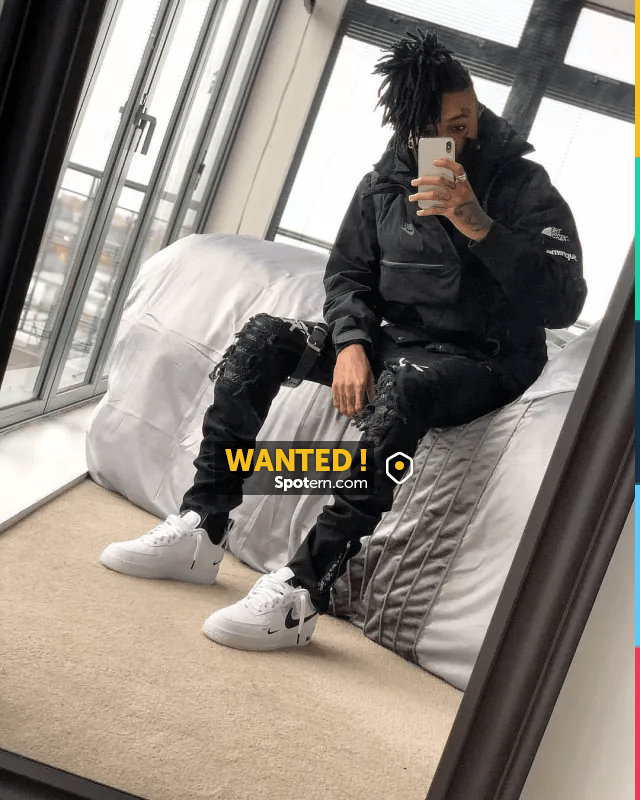 Versace Chain Reaction Black sneakers worn by Scarlxrd on his Instagram  account @scarlxrd