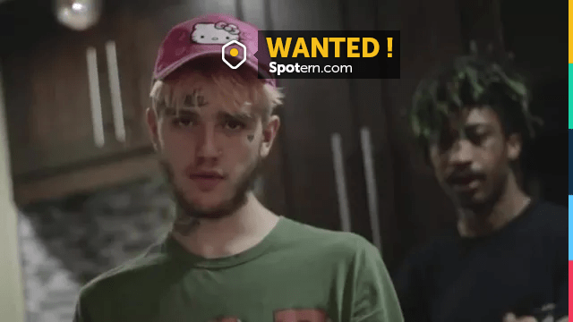 Hello Kitty Pink Hat Cap worn by Lil Peep in his White Wine official music video with Lil Tracy Spotern