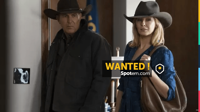Blue Dress worn by Beth Dutton (Kelly Reilly) in Yellowstone TV show (Season 3 Episode 10)
