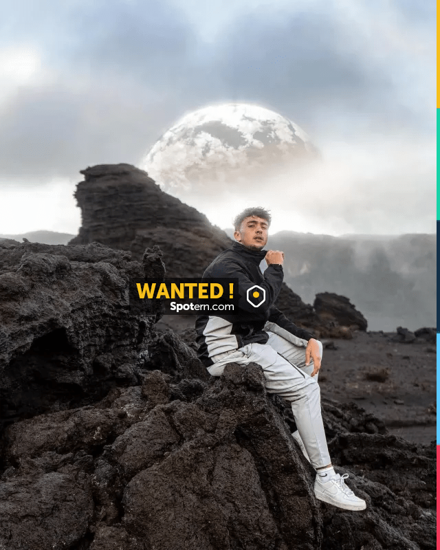 La veste North Face portée par Inoxtag sur son compte Instagram