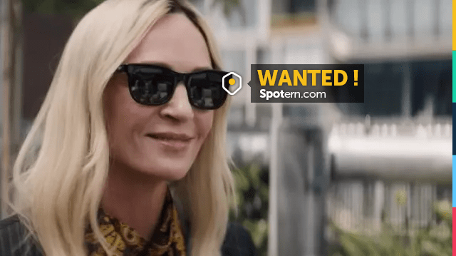 Patrice Frameless Retro Sunglasses